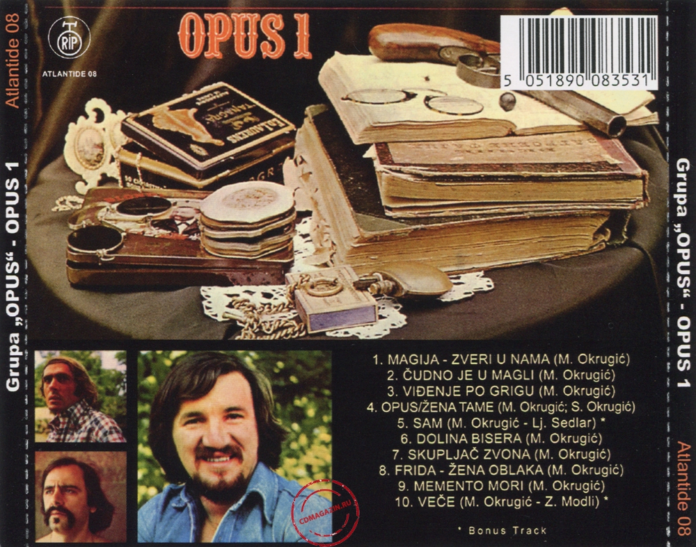 Audio CD: Opus (6) (1975) Opus 1