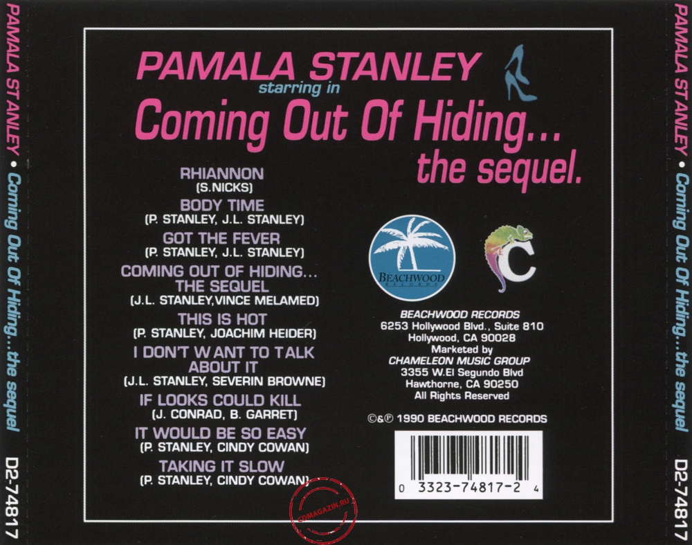 Audio CD: Pamala Stanley (1990) Coming Out Of Hiding...The Sequel Audio CD: Pamala Stanley (1990) Coming Out Of Hiding...The Sequel