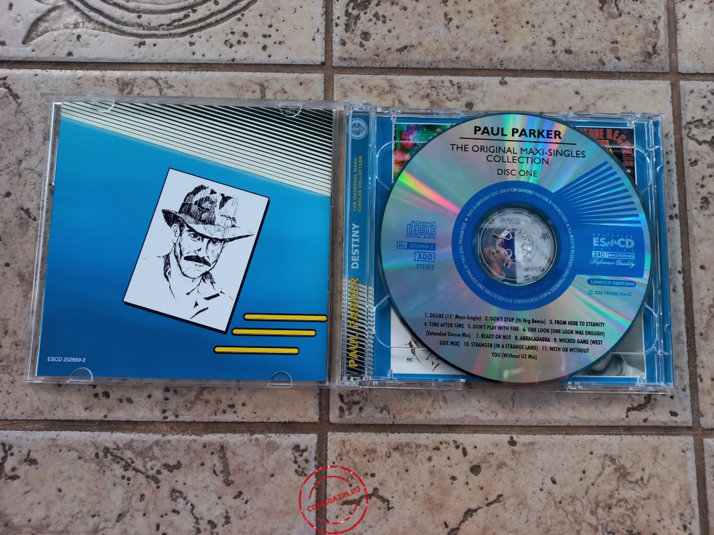 Audio CD: Paul Parker (2026) Desire (The Original Maxi-Singles Collection)