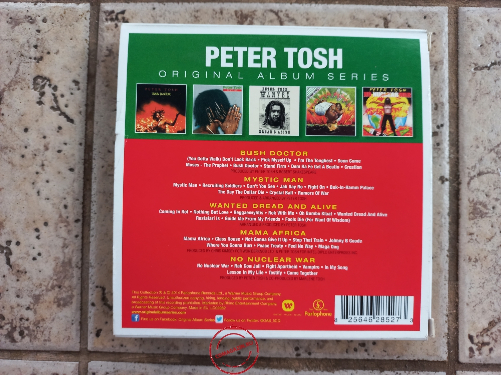 Audio CD: Peter Tosh (2014) Original Album Series