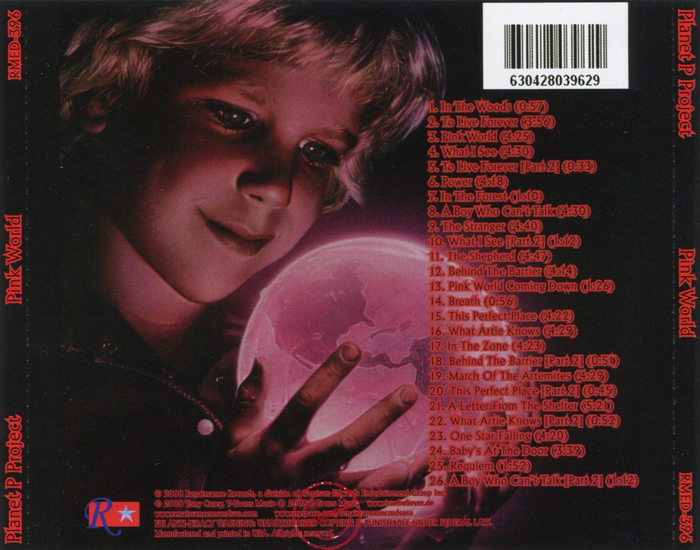 Audio CD: Planet P Project (1984) Pink World Audio CD: Planet P Project (1984) Pink World