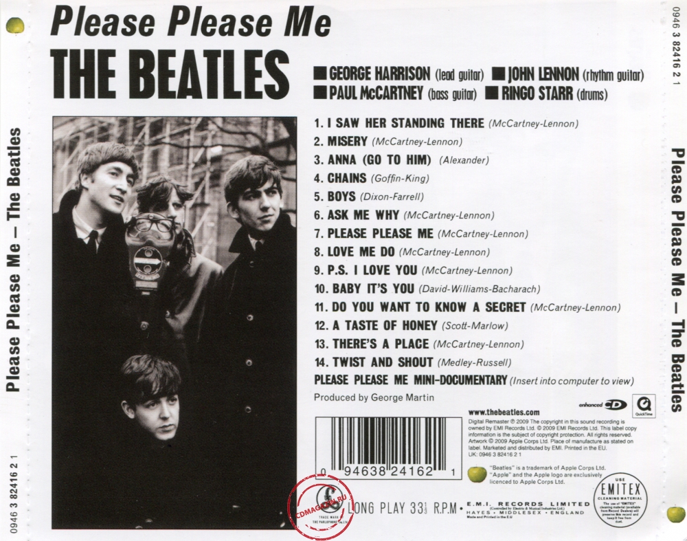 Audio CD: Beatles (1963) Please Please Me