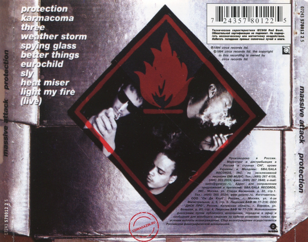 Audio CD: Massive Attack (1994) Protection