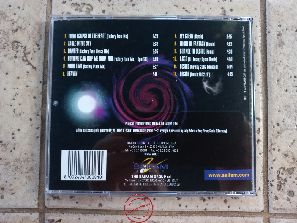 Audio CD: Radiorama (2002) Yesterday Today Tomorrow