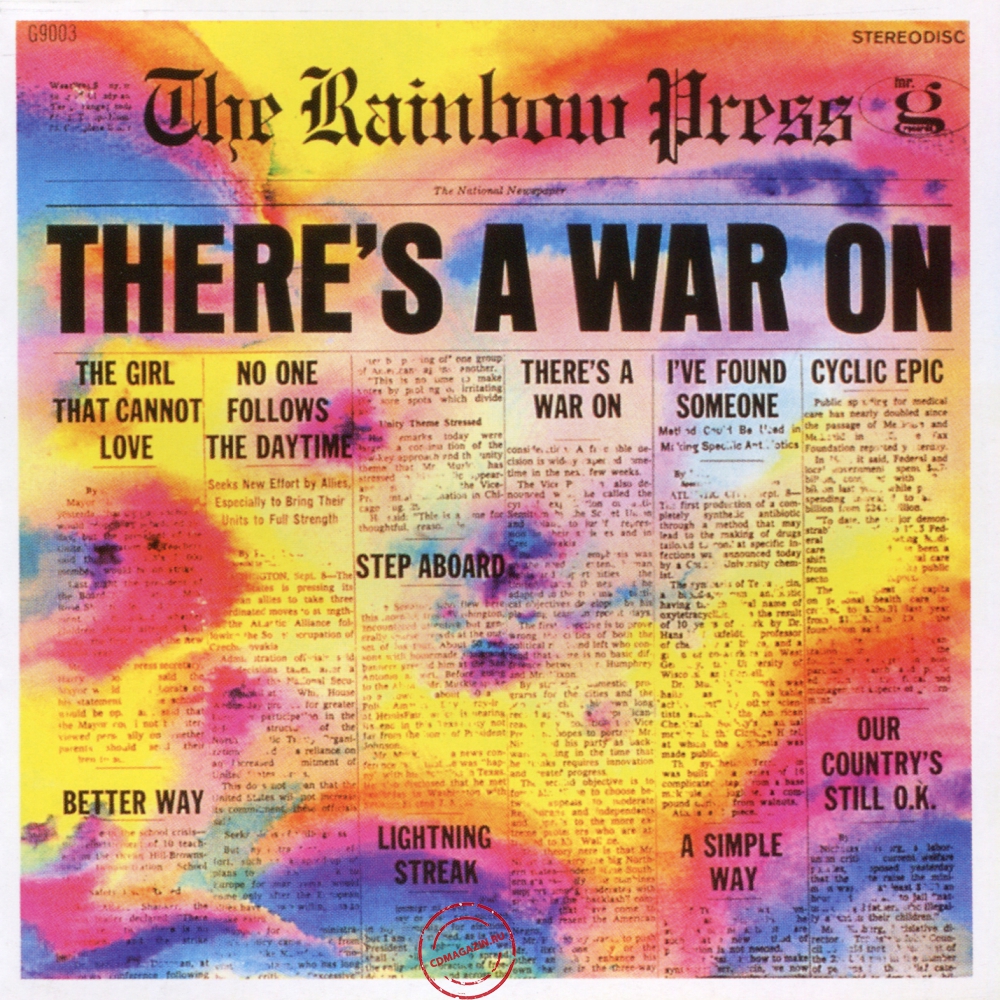 Audio CD: Rainbow Press (1968) There's A War On