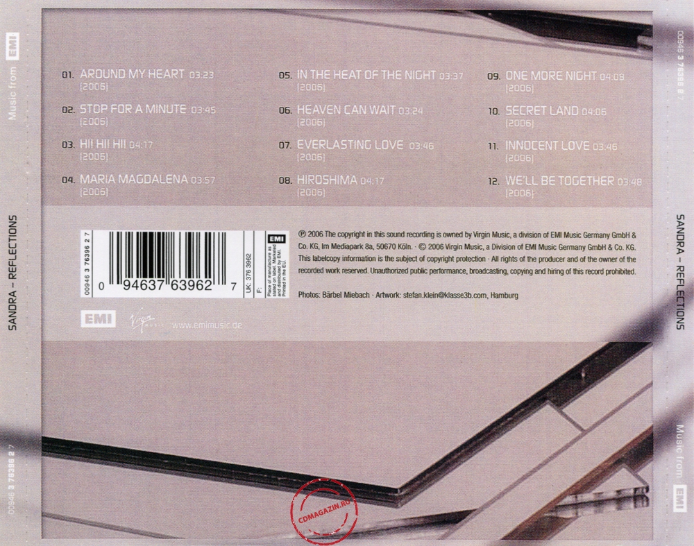 Audio CD: Sandra (2006) Reflections