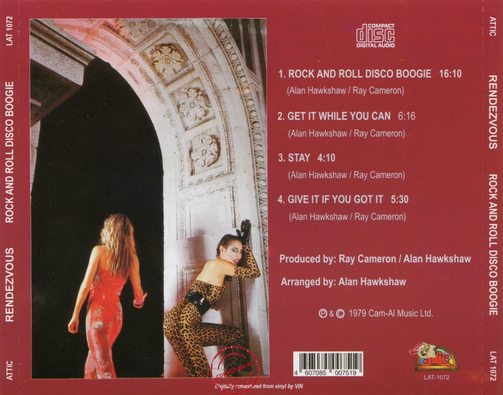 Audio CD: Rendez-Vous (2) (1979) Rock And Roll Disco Boogie Audio CD: Rendez-Vous (2) (1979) Rock And Roll Disco Boogie