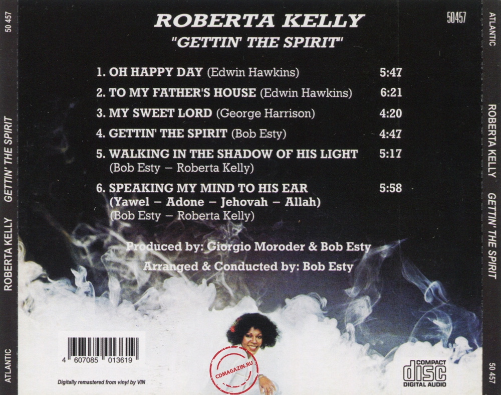 Audio CD: Roberta Kelly (1978) Gettin' The Spirit