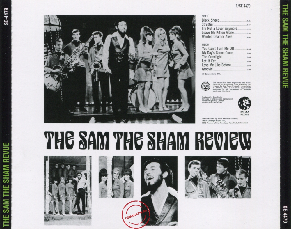 Audio CD: Sam The Sham & The Pharaohs (1966) The Sam The Sham Revue Audio CD: Sam The Sham & The Pharaohs (1966) The Sam The Sham Revue