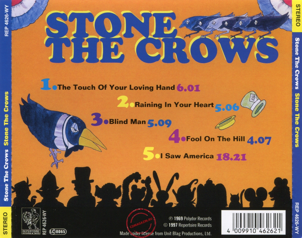 Audio CD: Stone The Crows (1970) Stone The Crows