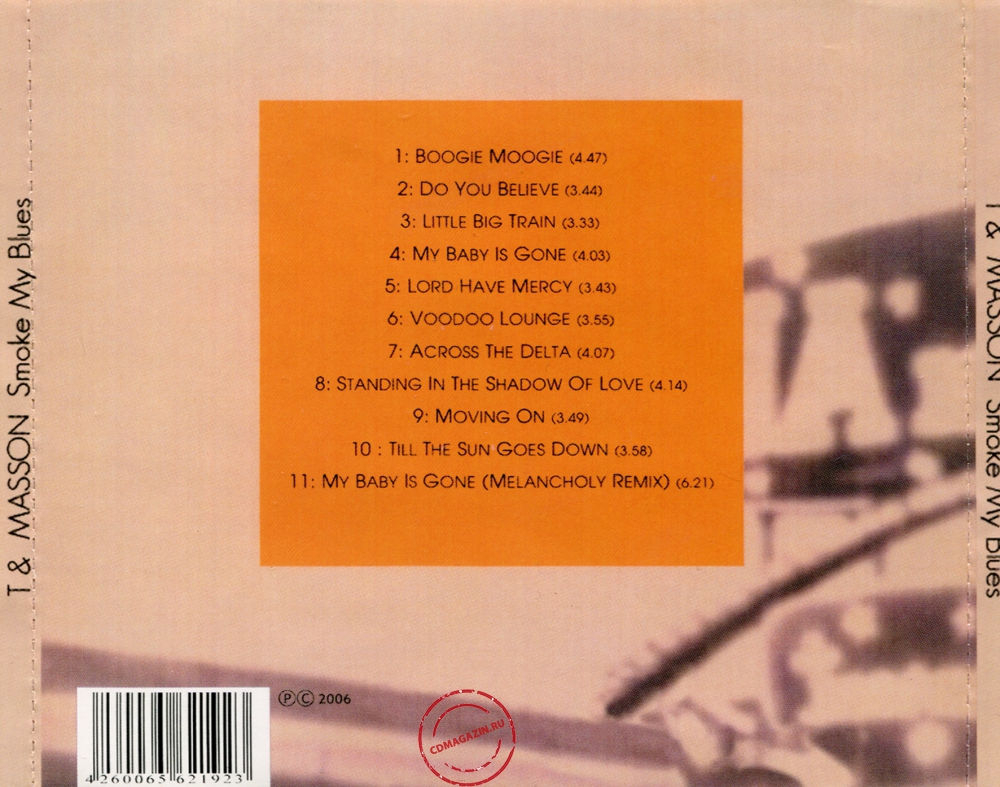 Audio CD: T & Masson (2004) Smoke My Blues