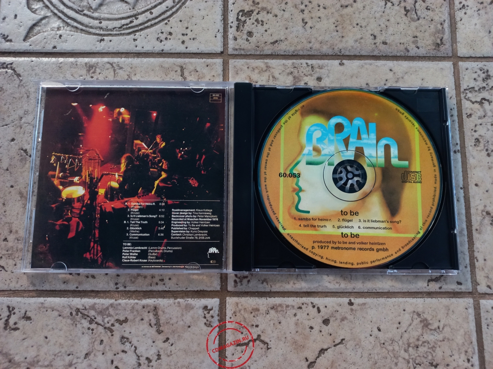 Audio CD: To Be (1977) To Be