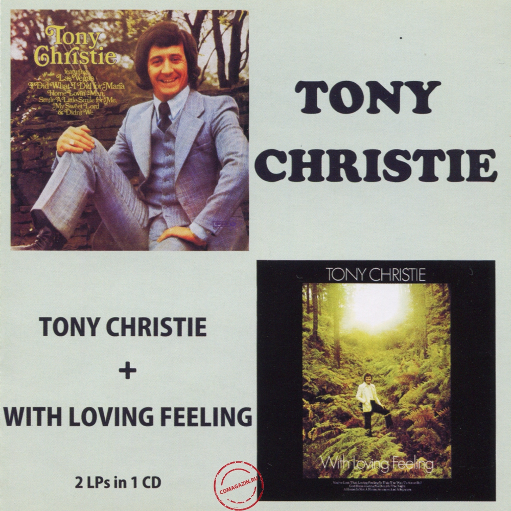 Audio CD: Tony Christie (1971) Tony Christie + With Loving Feeling Audio CD: Tony Christie (1971) Tony Christie + With Loving Feeling