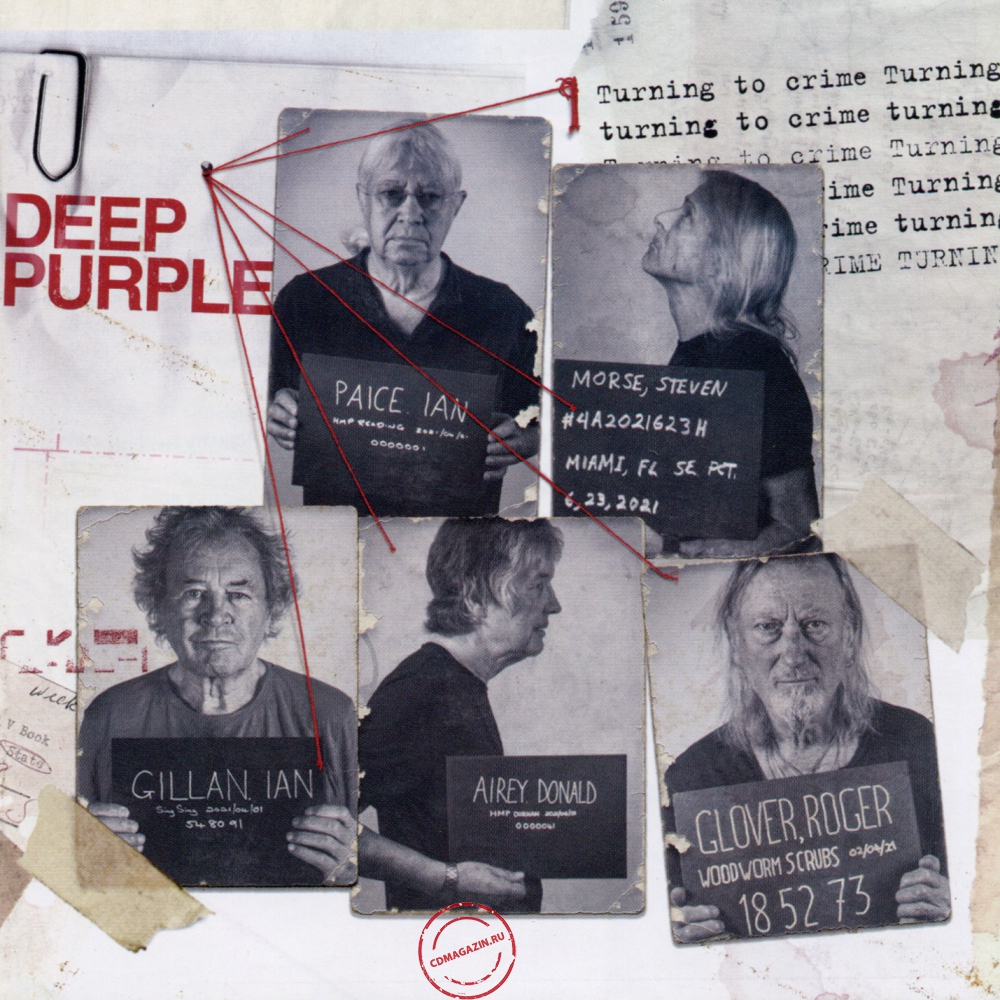 Audio CD: Deep Purple (2021) Turning To Crime Audio CD: Deep Purple (2021) Turning To Crime