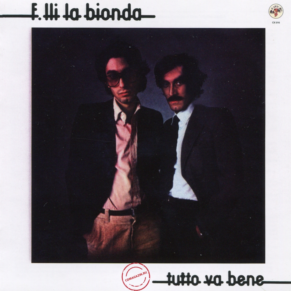 Audio CD: La Bionda (1977) Tutto Va Bene Audio CD: La Bionda (1977) Tutto Va Bene