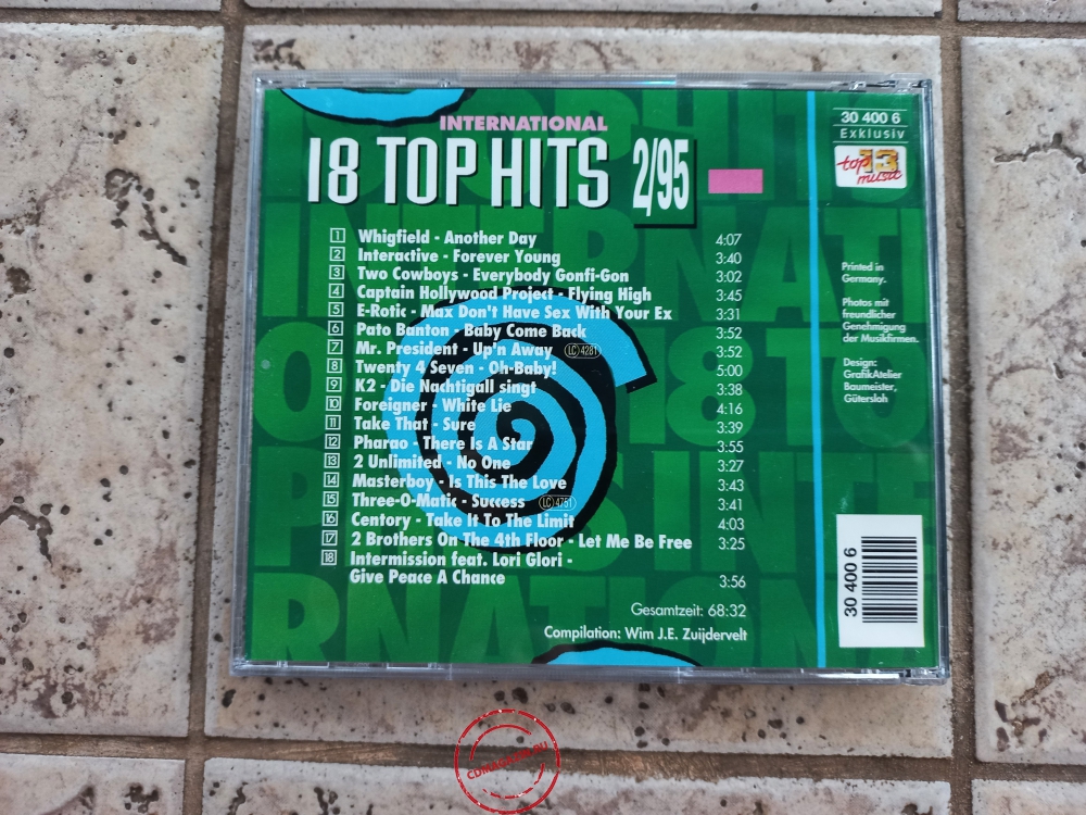 Audio CD: VA 18 Top Hits Aus Den Charts International (1995) 2/95