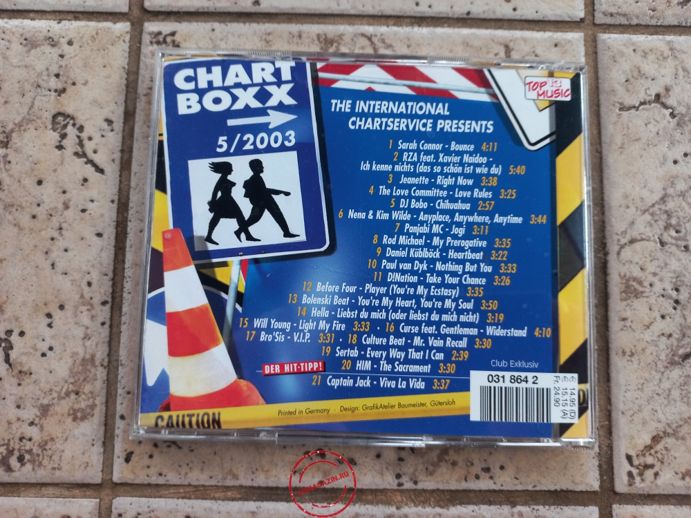 Audio CD: VA 20 International Top Hits (2003) Chart Boxx 5/2003