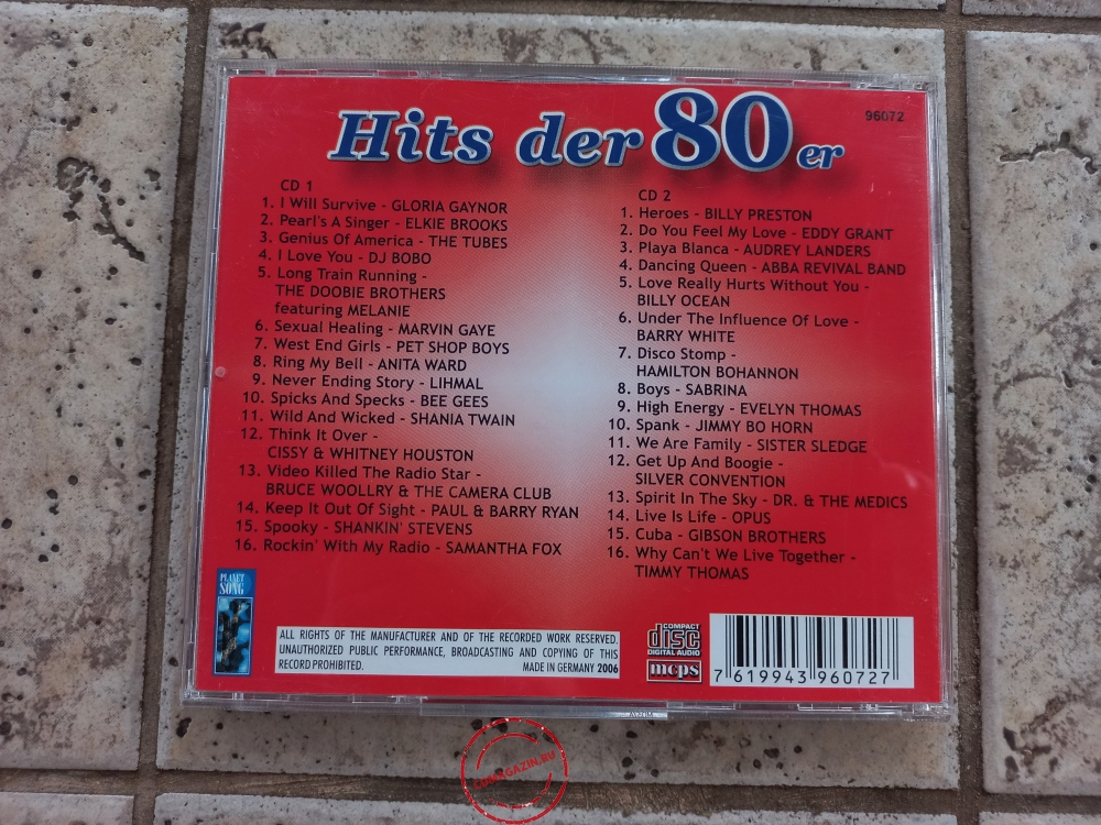 Audio CD: VA Hits Der 80er (2006) Hits Of The 80's