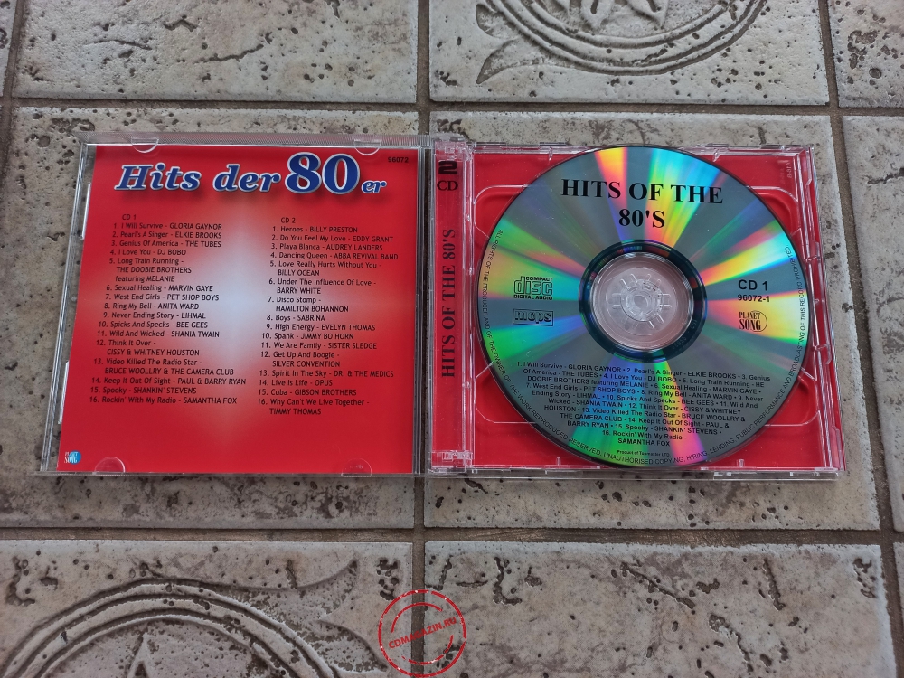 Audio CD: VA Hits Der 80er (2006) Hits Of The 80's