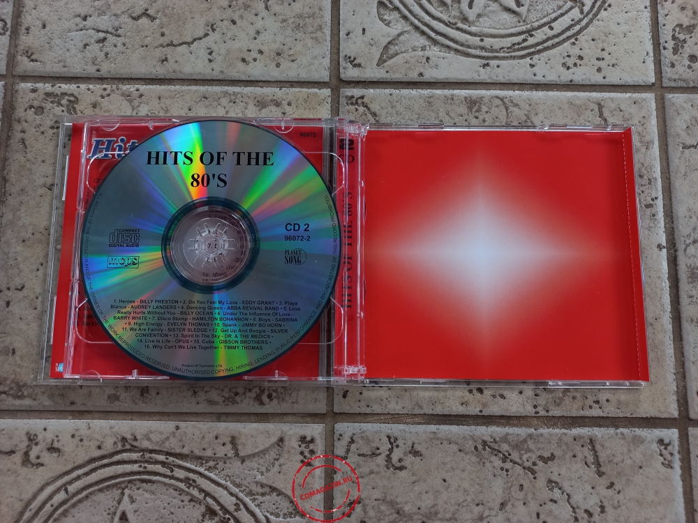 Audio CD: VA Hits Der 80er (2006) Hits Of The 80's