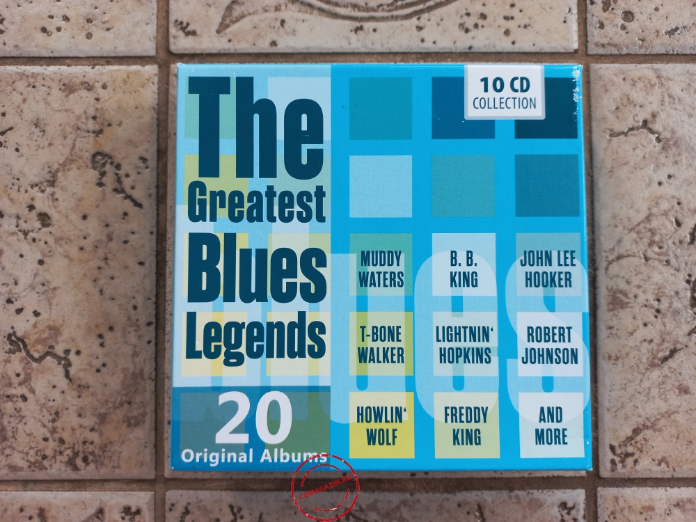 Audio CD: VA The Greatest Blues Legends (2015) Compilation
