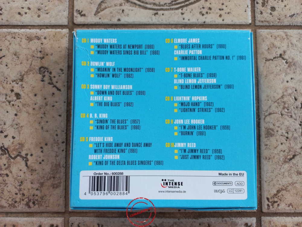 Audio CD: VA The Greatest Blues Legends (2015) Compilation