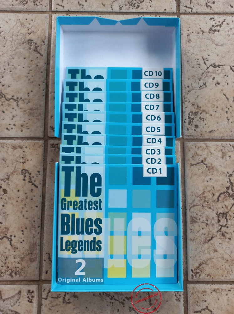 Audio CD: VA The Greatest Blues Legends (2015) Compilation