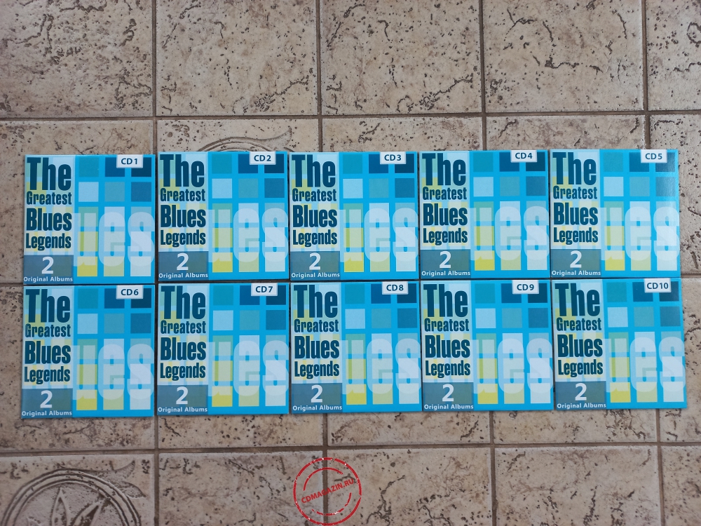 Audio CD: VA The Greatest Blues Legends (2015) Compilation