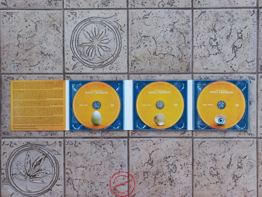 Audio CD: VA The Many Faces Of King Crimson (2016) A Journey Through The Inner World Of King Crimson