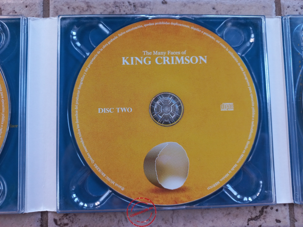Audio CD: VA The Many Faces Of King Crimson (2016) A Journey Through The Inner World Of King Crimson