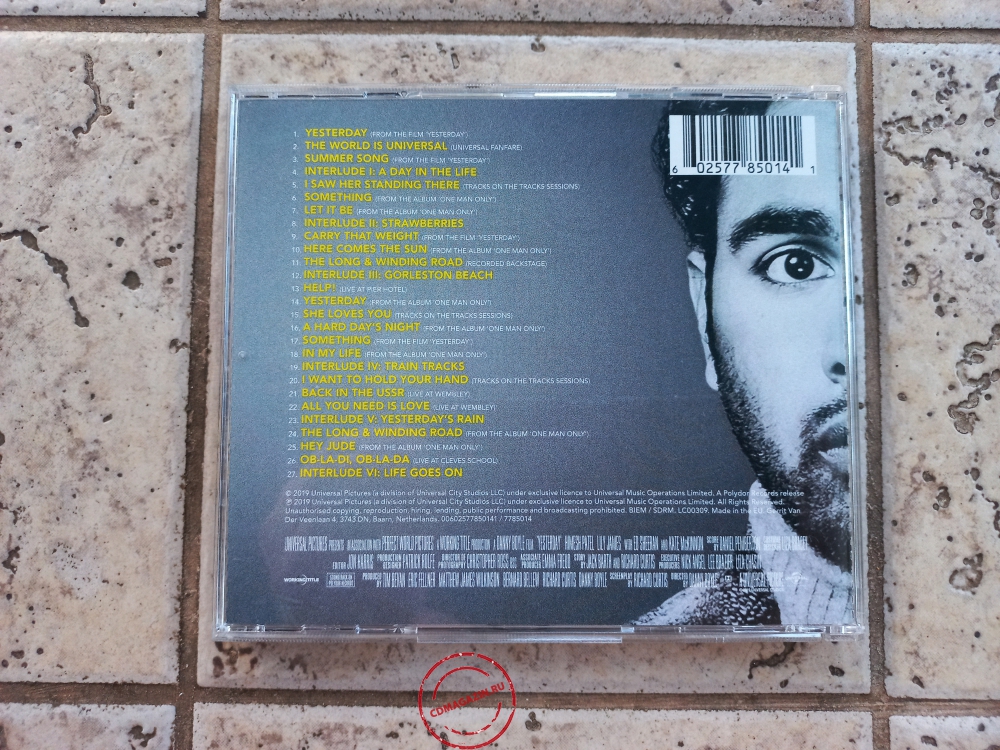 Audio CD: VA Yesterday (2019) OST