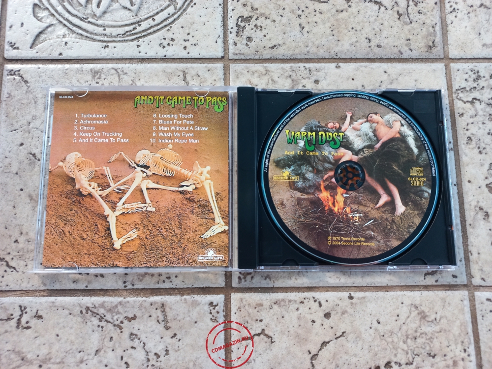 Audio CD: Warm Dust (1970) And It Came To Pass