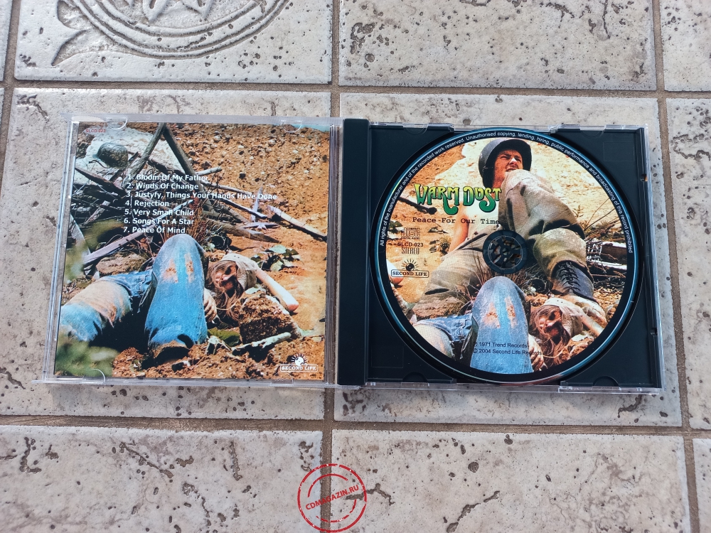Audio CD: Warm Dust (1970) Peace For Our Time