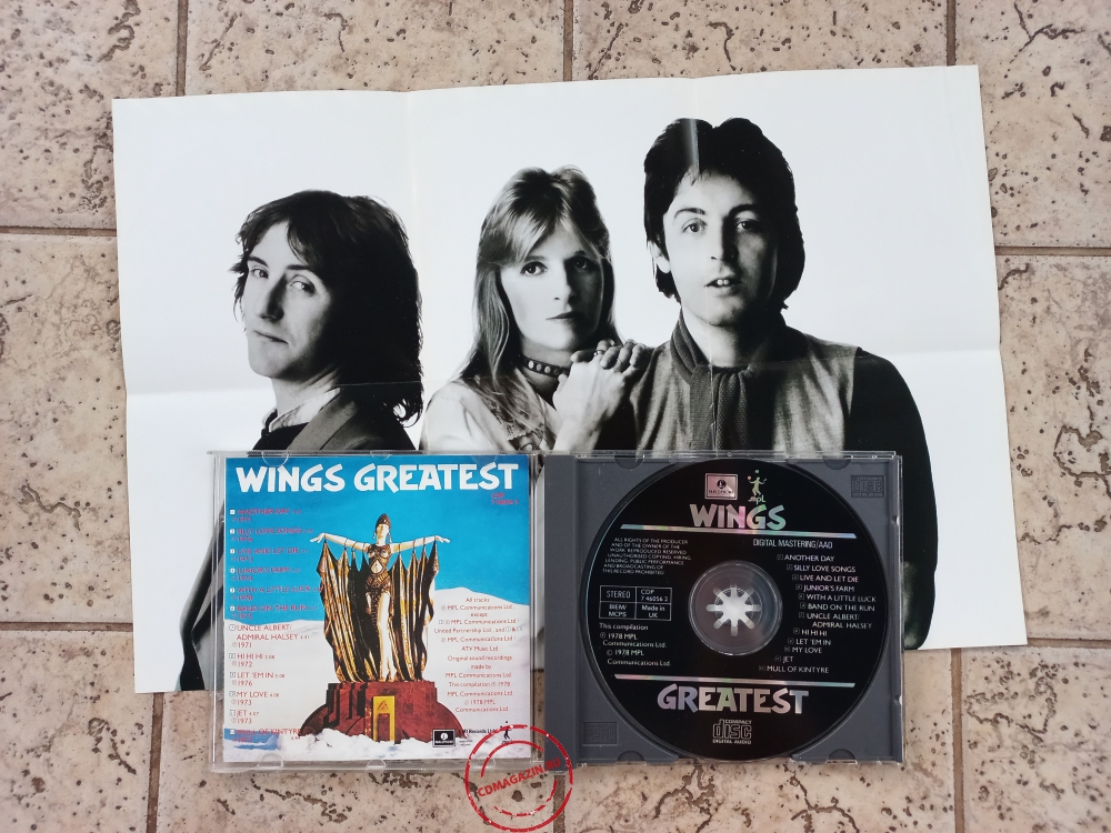 Audio CD: Wings (2) (1978) Wings Greatest