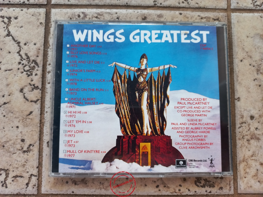 Audio CD: Wings (2) (1978) Wings Greatest