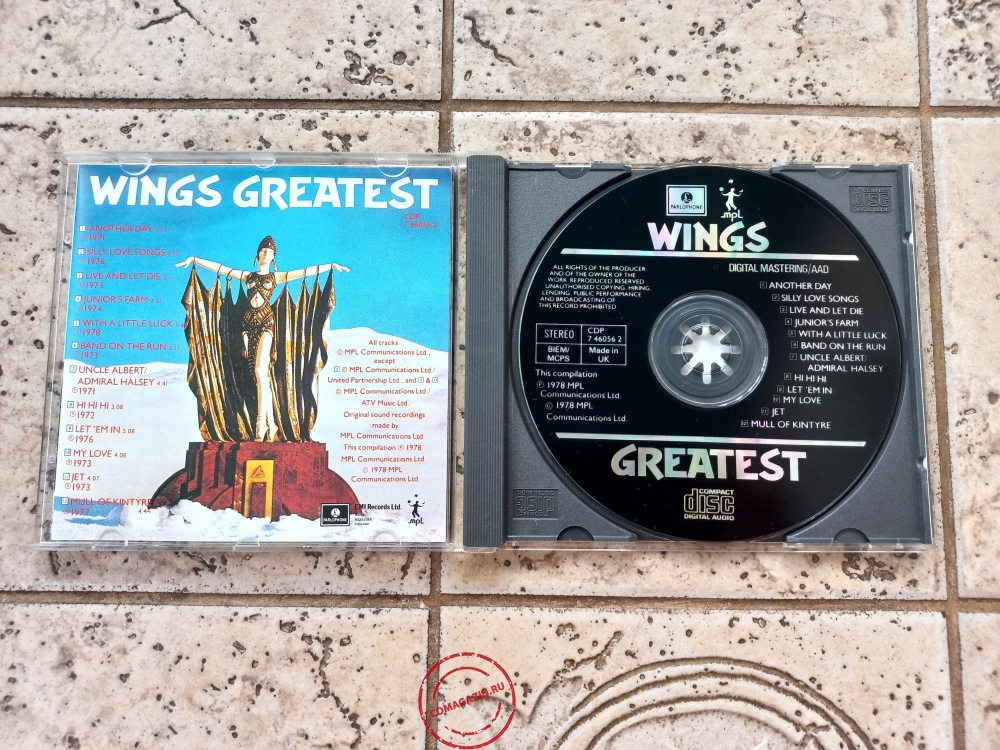 Audio CD: Wings (2) (1978) Wings Greatest