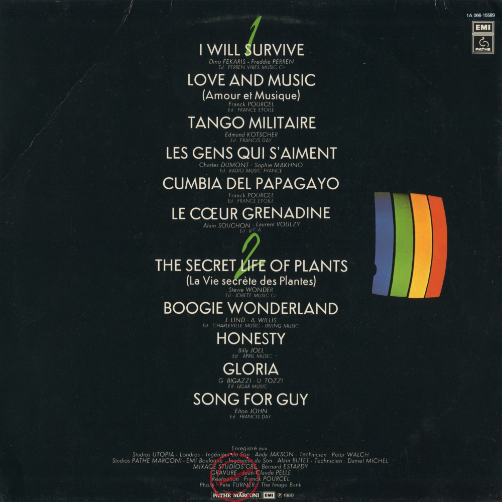 Оцифровка винила: Franck Pourcel (1980) Love And Music