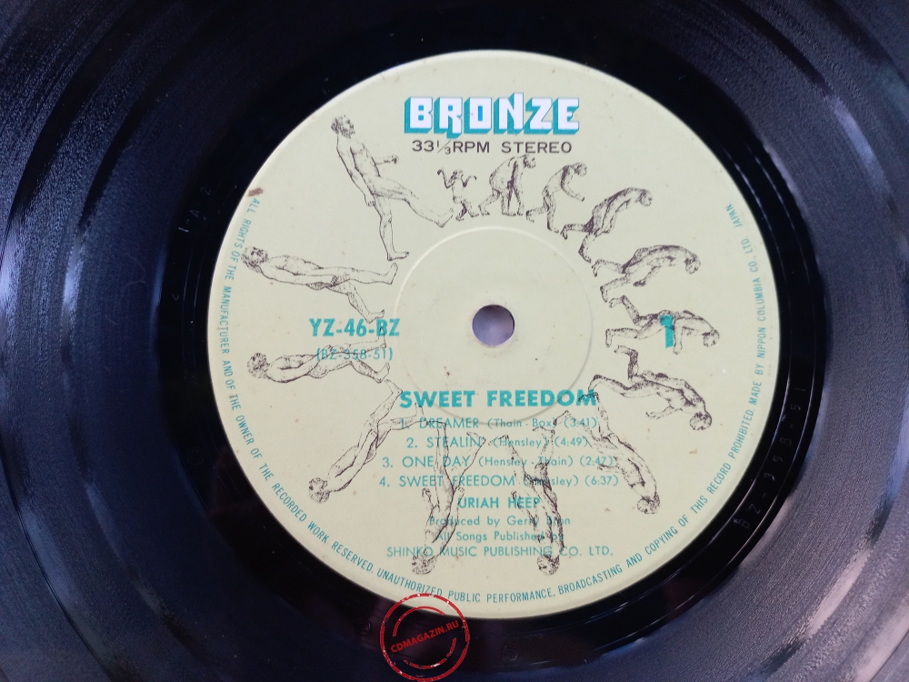 Оцифровка винила: Uriah Heep (1973) Sweet Freedom Оцифровка винила: Uriah Heep (1973) Sweet Freedom