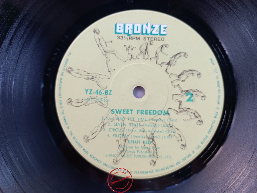 Оцифровка винила: Uriah Heep (1973) Sweet Freedom Оцифровка винила: Uriah Heep (1973) Sweet Freedom