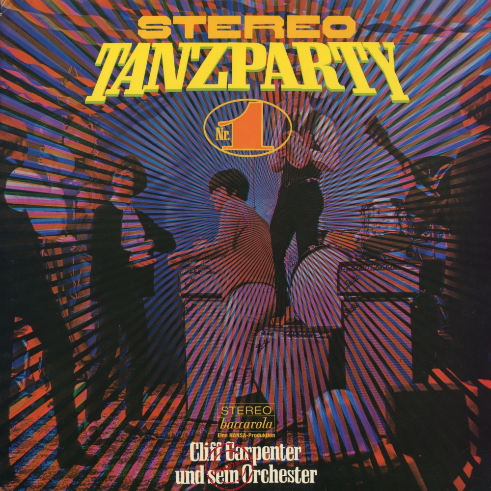 Оцифровка винила: Cliff Carpenter (1972) Stereo Tanzparty Nr. 1