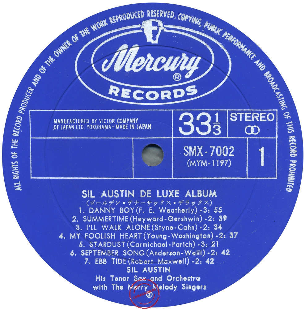 Оцифровка винила: Sil Austin - Golden Tenor Sax Deluxe Оцифровка винила: Sil Austin - Golden Tenor Sax Deluxe