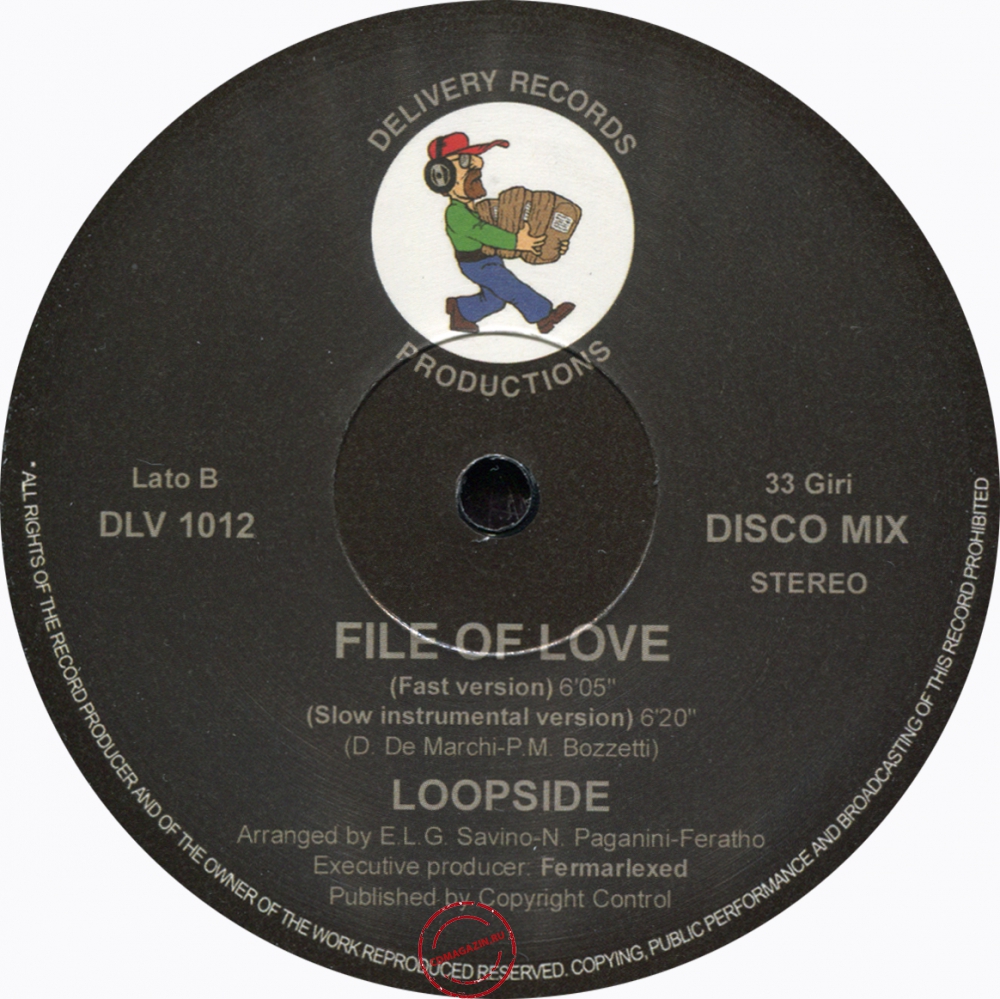 Оцифровка винила: Loopside (2011) File Of Love