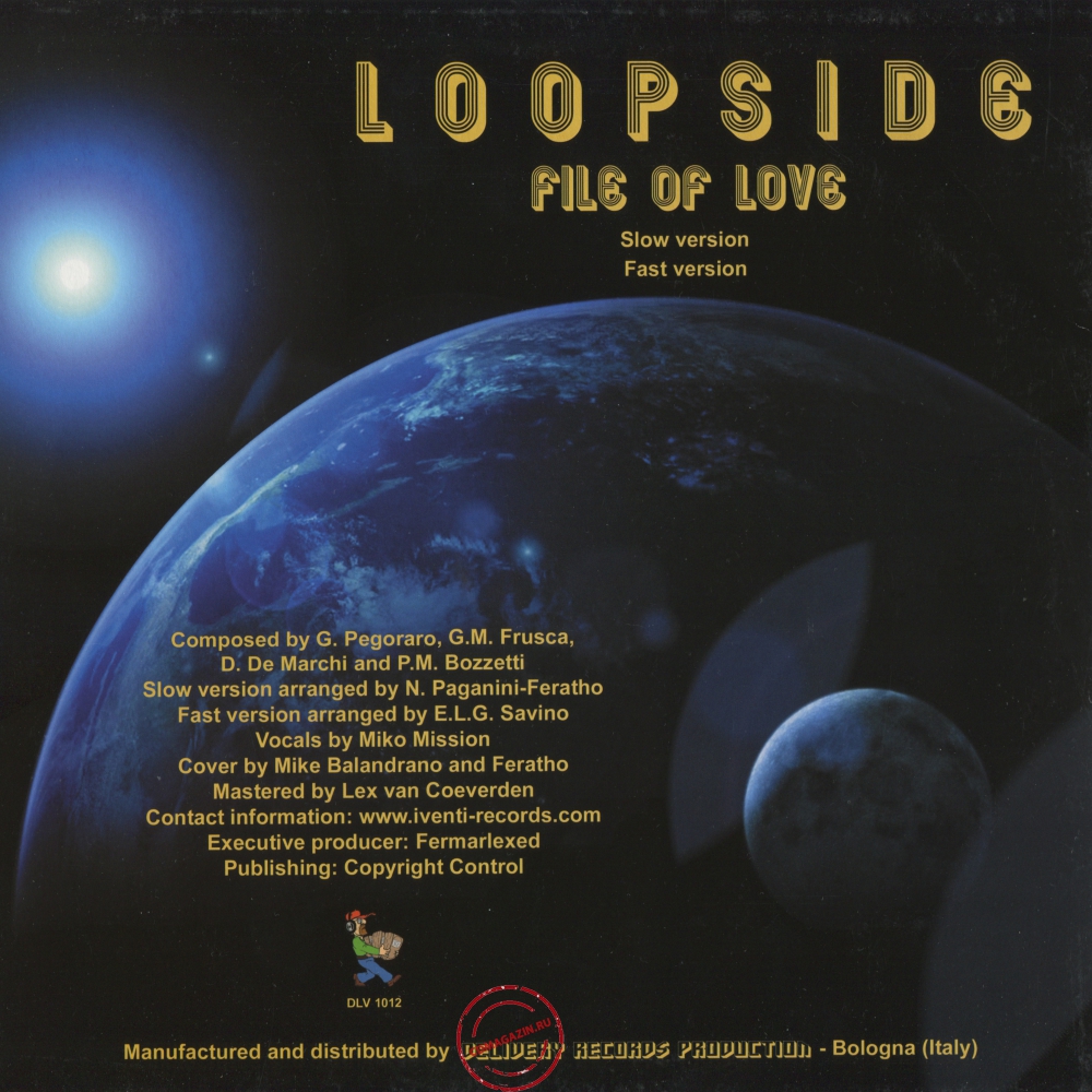 Оцифровка винила: Loopside (2011) File Of Love