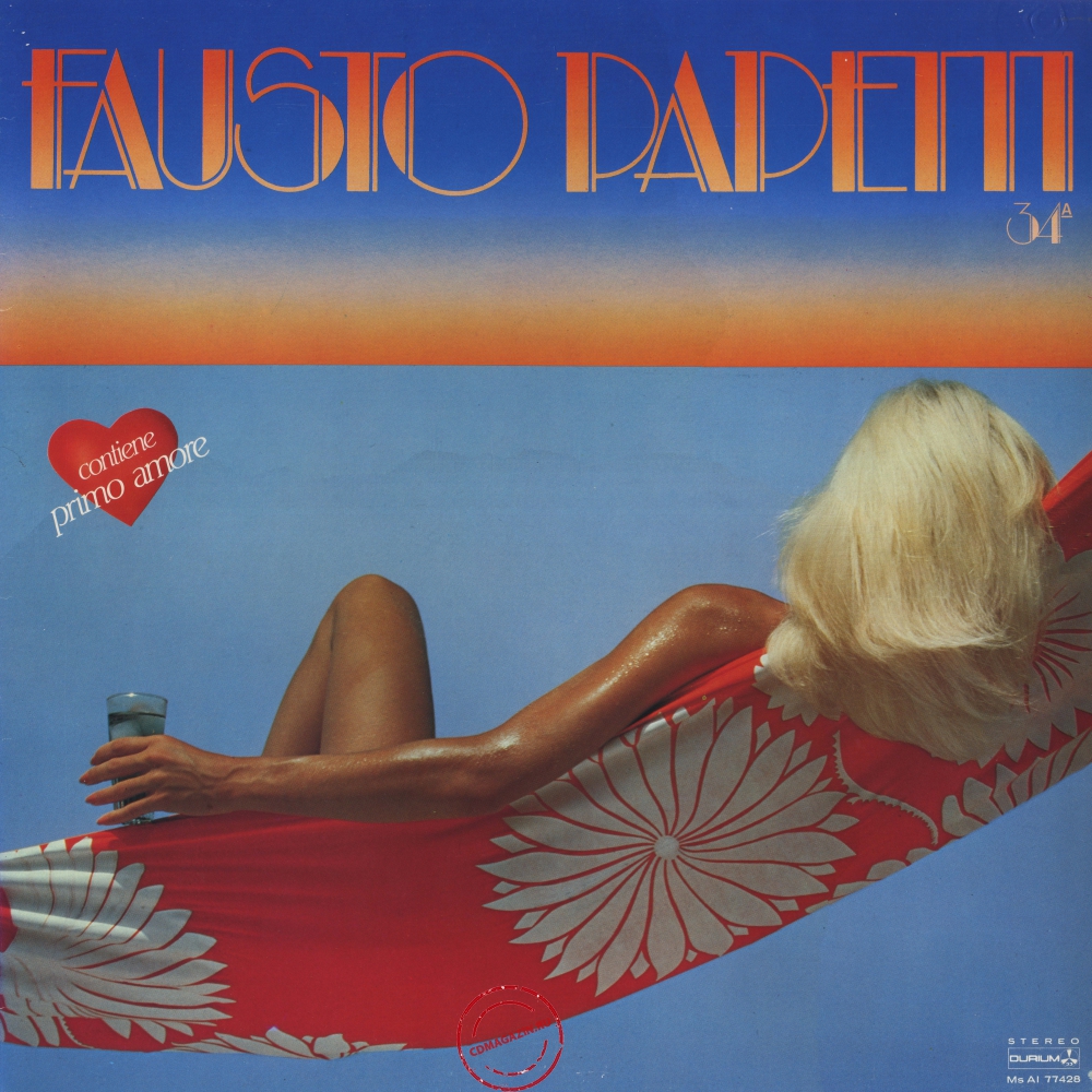 Оцифровка винила: Fausto Papetti (1982) 34a Raccolta