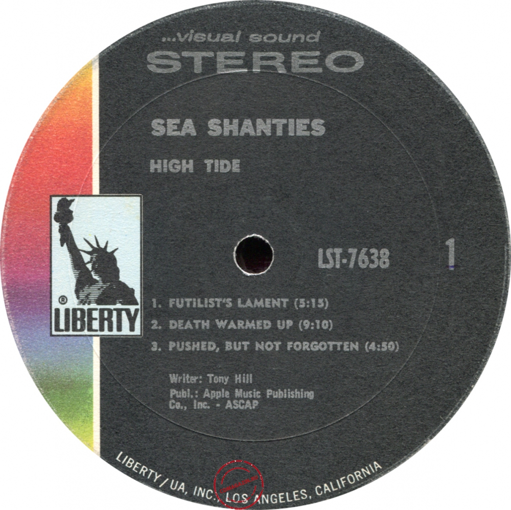 Оцифровка винила: High Tide (2) (1969) Sea Shanties