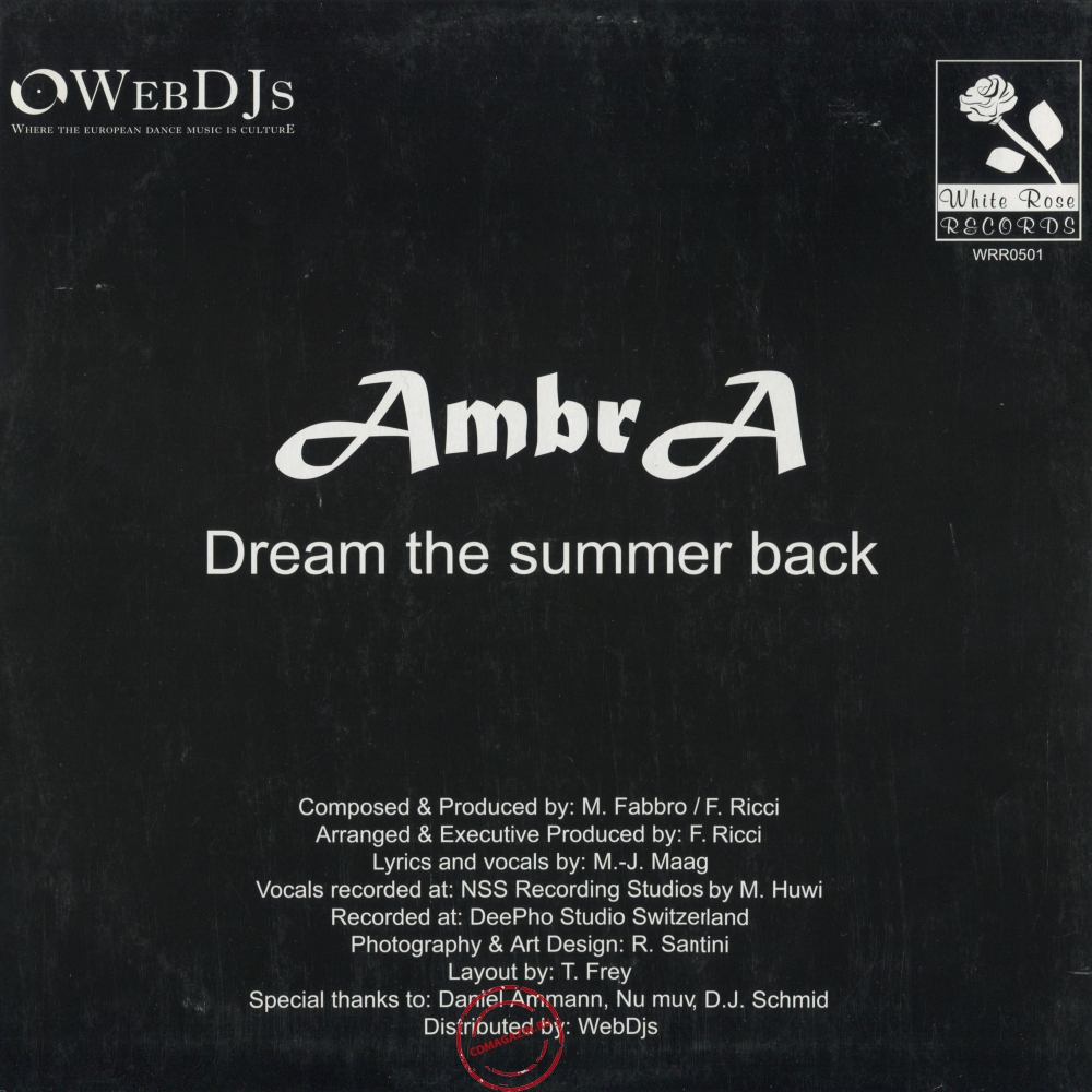 Оцифровка винила: AmbrA (2) (2005) Dream The Summer Back Оцифровка винила: AmbrA (2) (2005) Dream The Summer Back