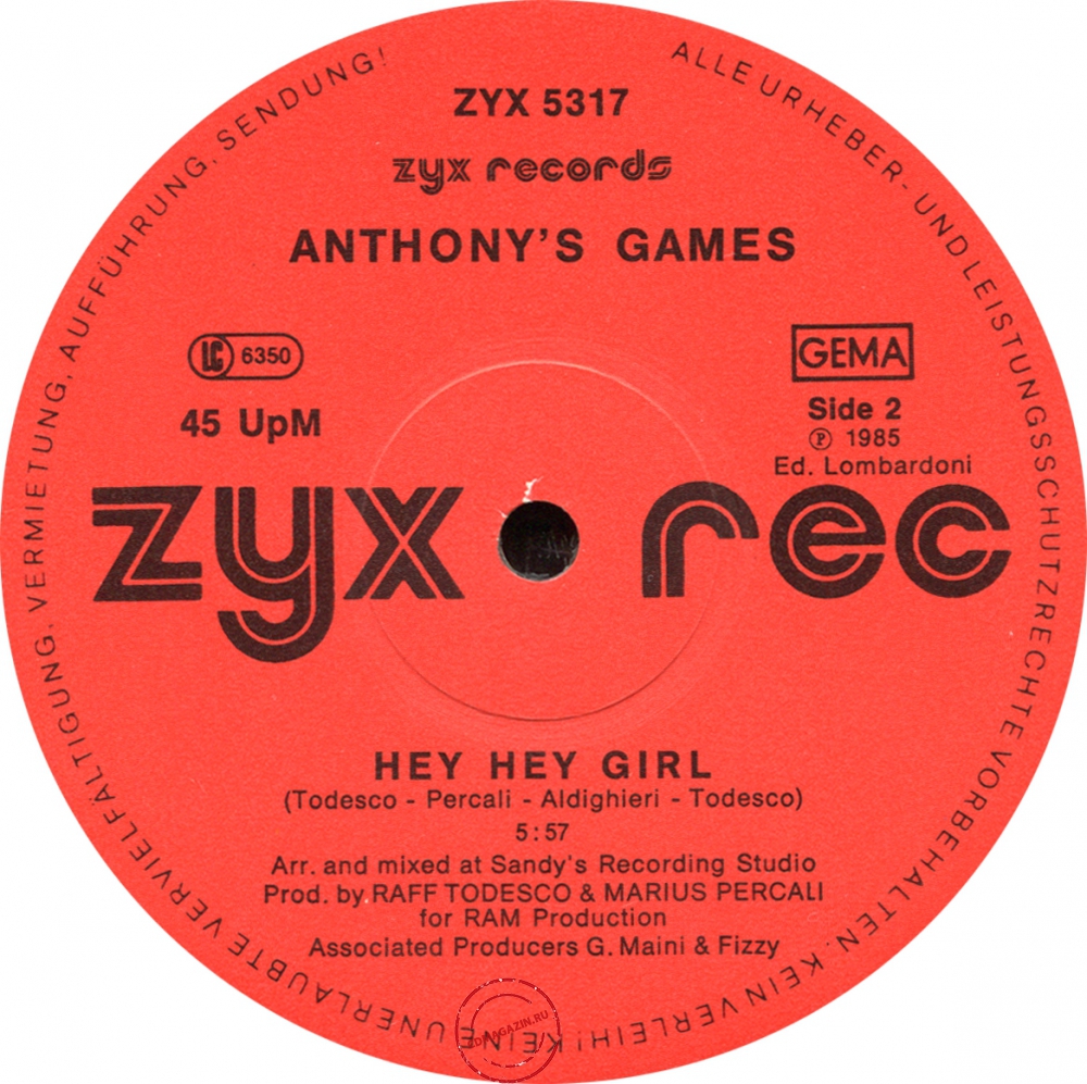 Оцифровка винила: Anthony's Games (1985) Silent Smiles Оцифровка винила: Anthony's Games (1985) Silent Smiles