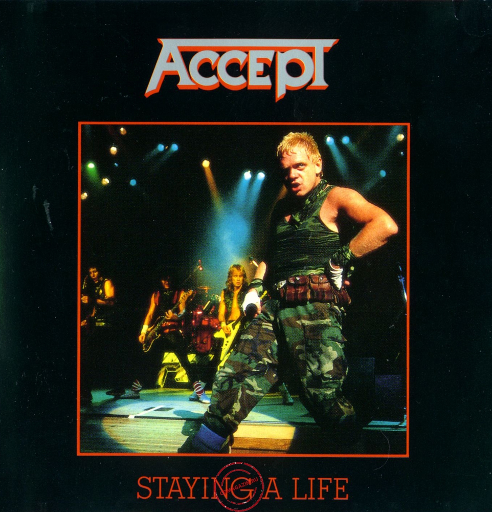 MP3 альбом: Accept (1990) Staying A Life (Live In Osaka 1985)