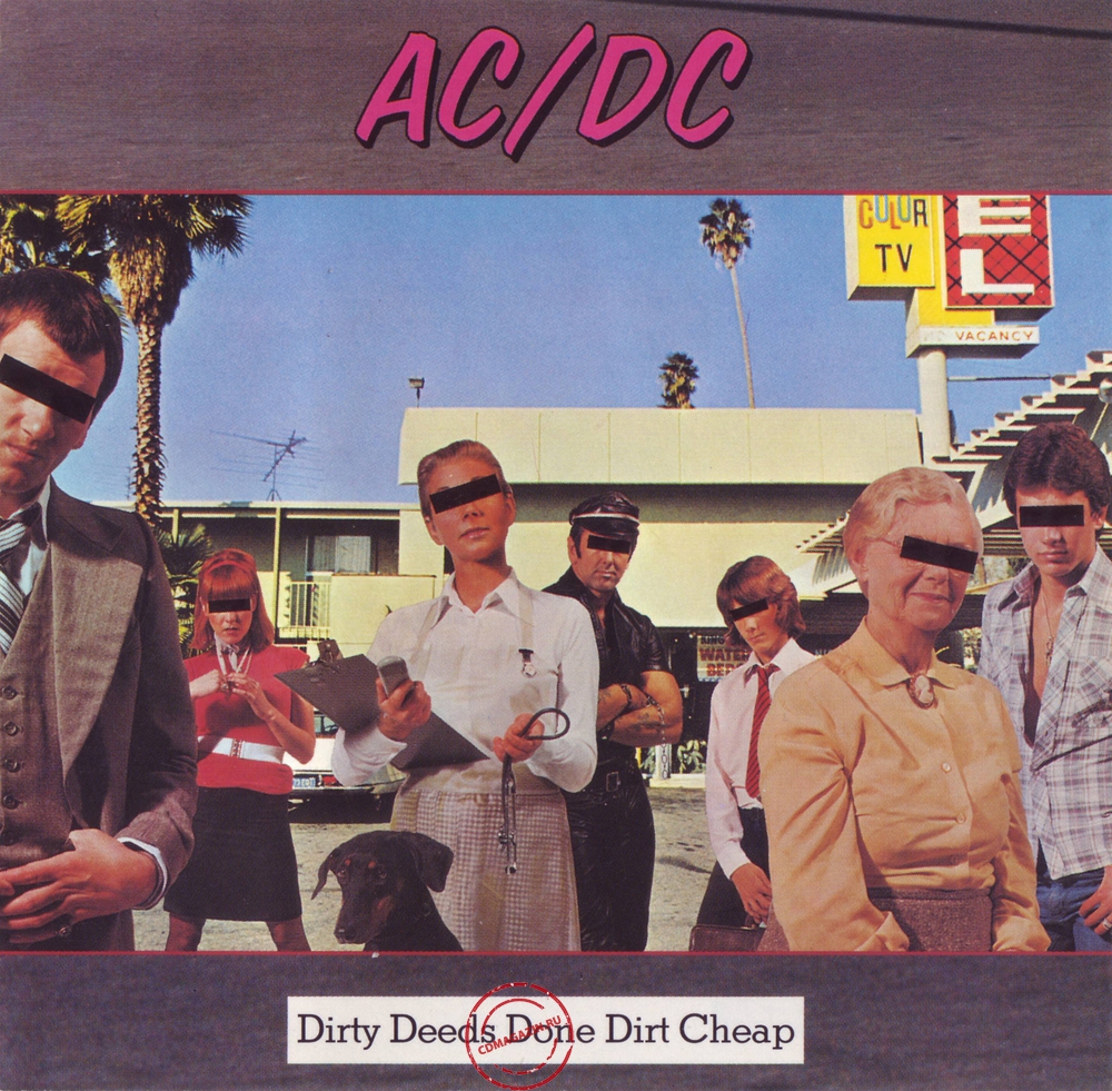 MP3 альбом: AC/DC (1976) Dirty Deeds Done Dirt Cheap