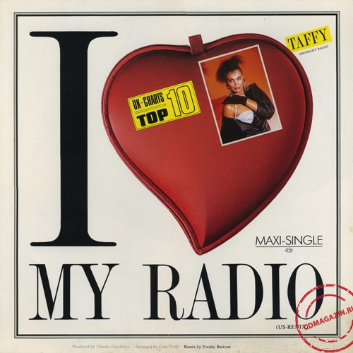 MP3 альбом: Taffy (1985) I LOVE MY RADIO (MIDNIGHT RADIO) (12''Maxi-Single) MP3 альбом: Taffy (1985) I LOVE MY RADIO (MIDNIGHT RADIO) (12''Maxi-Single)